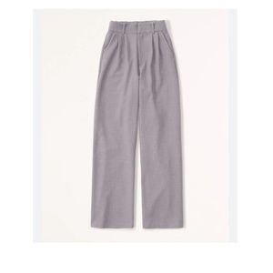 Abercrombie sloane tailored wide leg pant